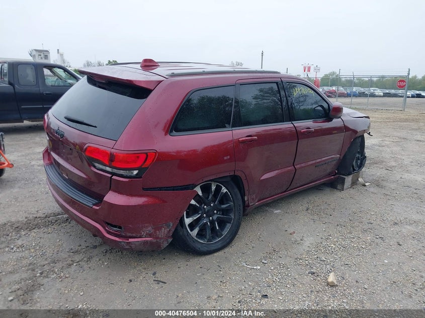 VIN 1C4RJFAG9JC184776 2018 JEEP GRAND CHEROKEE ALTITUDE 4X4