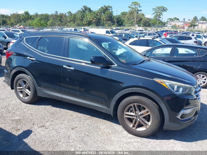 2017 Hyundai Santa Fe Sport 2.4L VIN: 5NMZU3LB8HH019417 Lot: 40476523