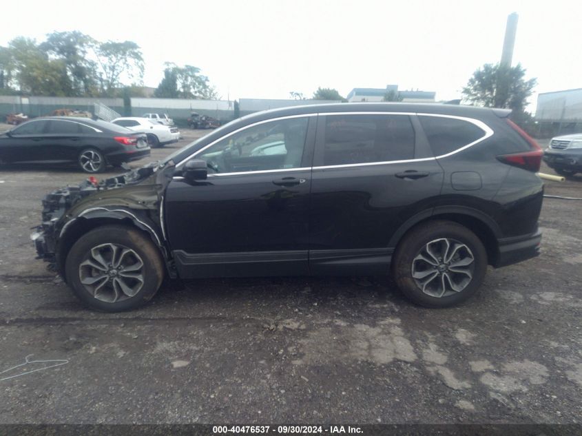 2022 Honda Cr-V Awd Ex-L VIN: 2HKRW2H87NH633455 Lot: 40476537