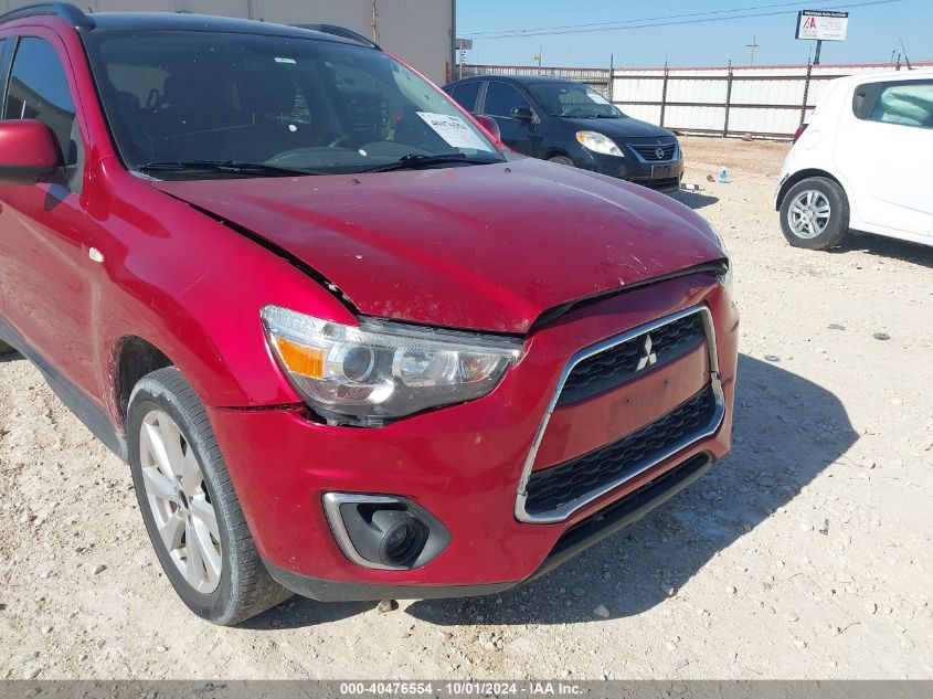 4A4AR4AU6EE022736 2014 Mitsubishi Outlander Sport Se