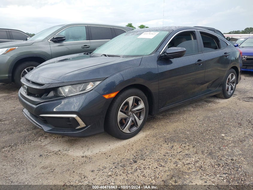 VIN 19XFC2F64KE051164 2019 HONDA CIVIC LX