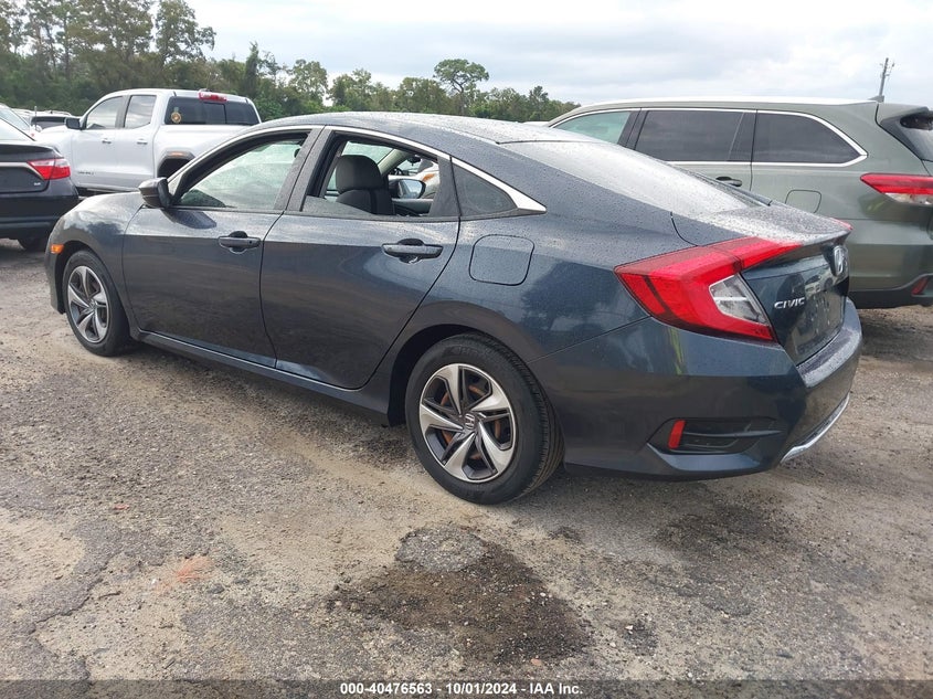 VIN 19XFC2F64KE051164 2019 HONDA CIVIC LX