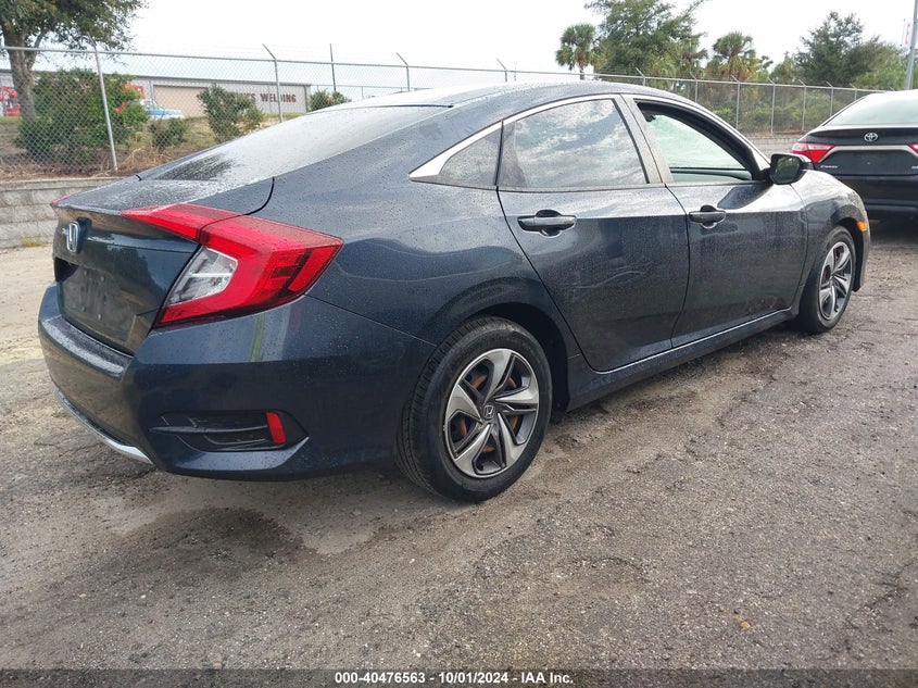 VIN 19XFC2F64KE051164 2019 HONDA CIVIC LX