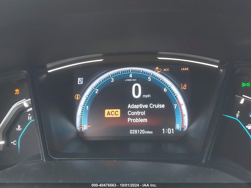 VIN 19XFC2F64KE051164 2019 HONDA CIVIC LX