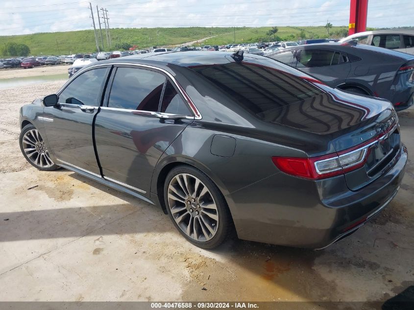 2020 Lincoln Continental VIN: 1LN6L9PK5L5604384 Lot: 40476588