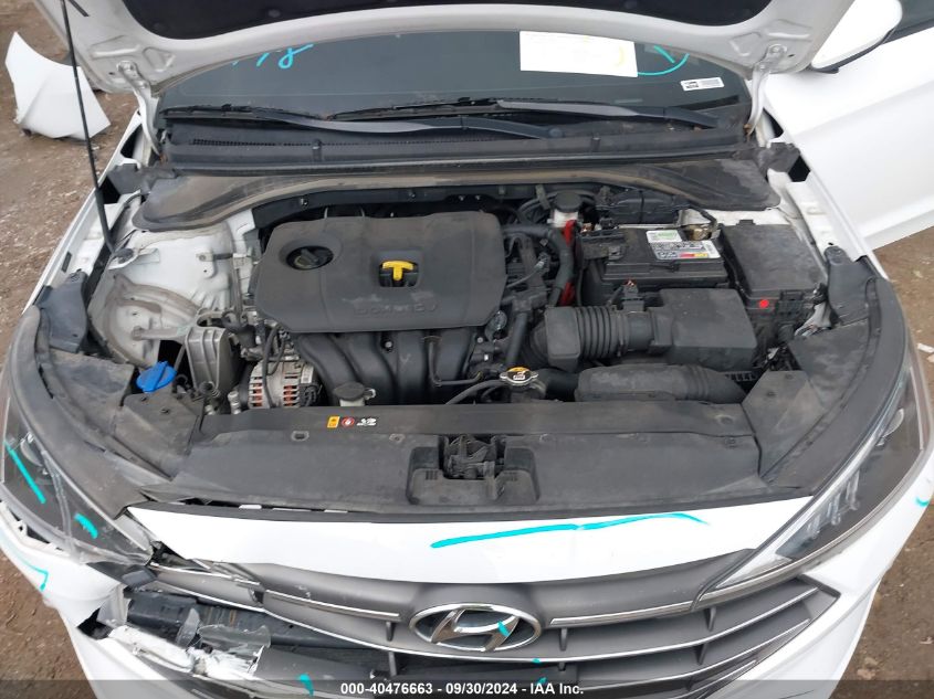 2020 Hyundai Elantra Sel VIN: 5NPD84LF0LH559928 Lot: 40476663