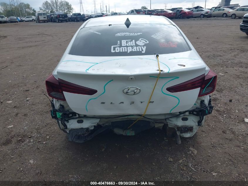 2020 Hyundai Elantra Sel VIN: 5NPD84LF0LH559928 Lot: 40476663