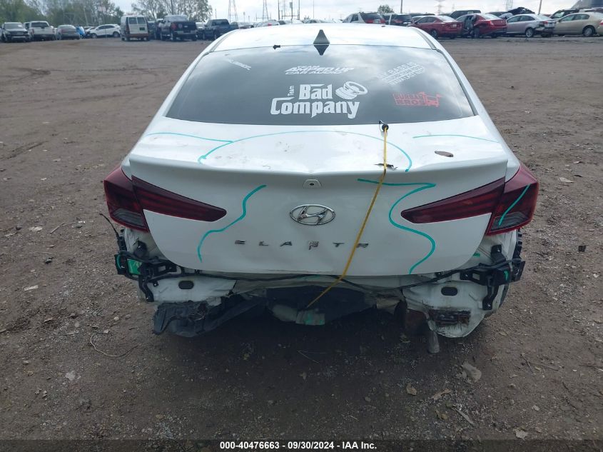 2020 Hyundai Elantra Sel VIN: 5NPD84LF0LH559928 Lot: 40476663