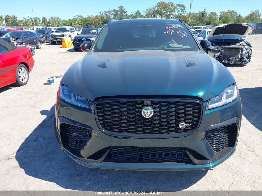 2025 Jaguar F-Pace Svr P550 Awd Automatic VIN: SADCZ2FE7SA745086 Lot: 40476676