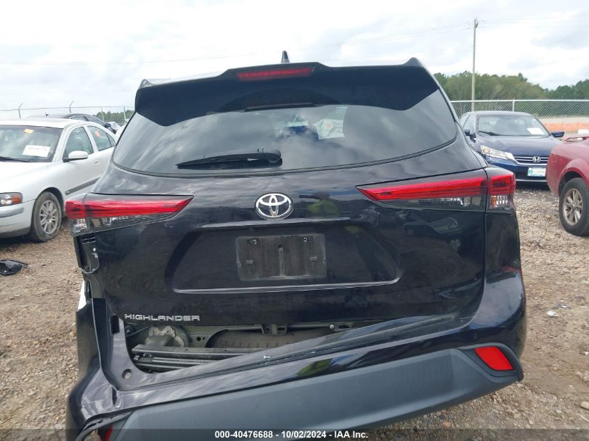 5TDCZRAH5MS087327 2021 Toyota Highlander L