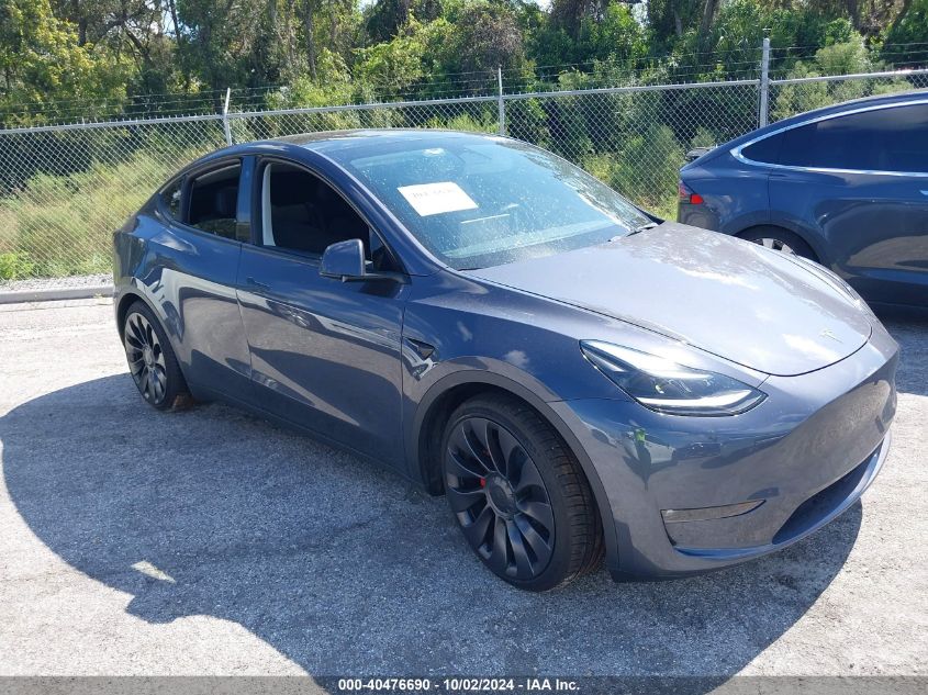 2023 Tesla Model Y VIN: 7SAYGDEF0PF598320 Lot: 40476690