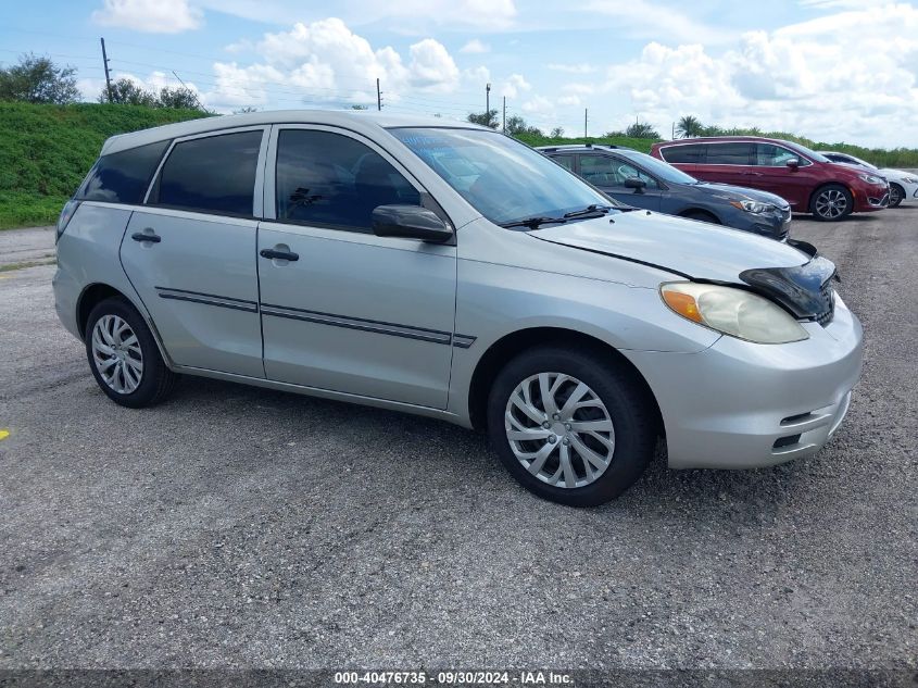 2003 Toyota Matrix Standard/Xr VIN: 2T1KR32E03C041330 Lot: 40476735