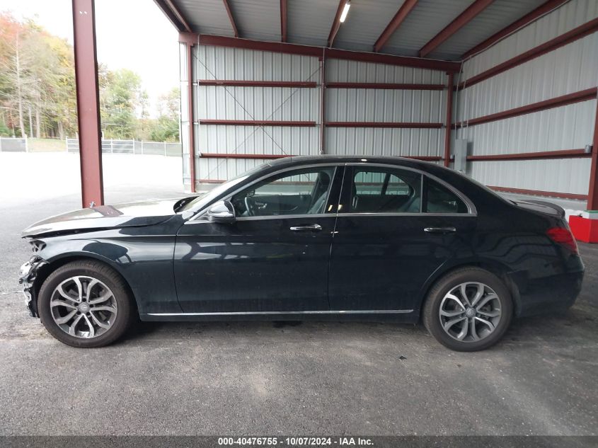 2016 Mercedes-Benz C 300 4Matic/Luxury 4Matic/Sport 4Matic VIN: WDDWF4KB6GR137809 Lot: 40476755