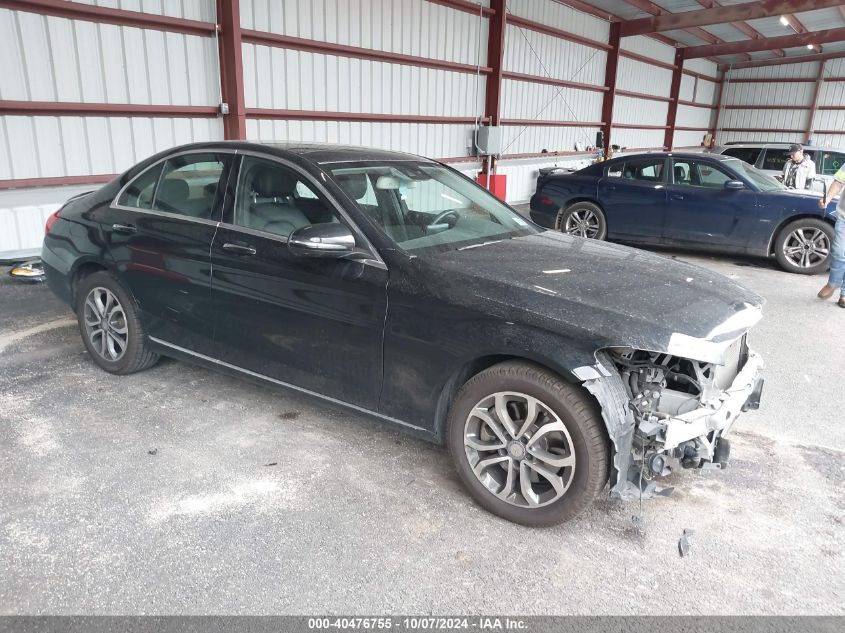 WDDWF4KB6GR137809 2016 MERCEDES-BENZ C CLASS - Image 1