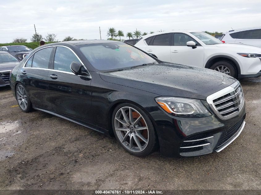 VIN WDDUG8DB1JA415627 2018 Mercedes-Benz S 560 no.1