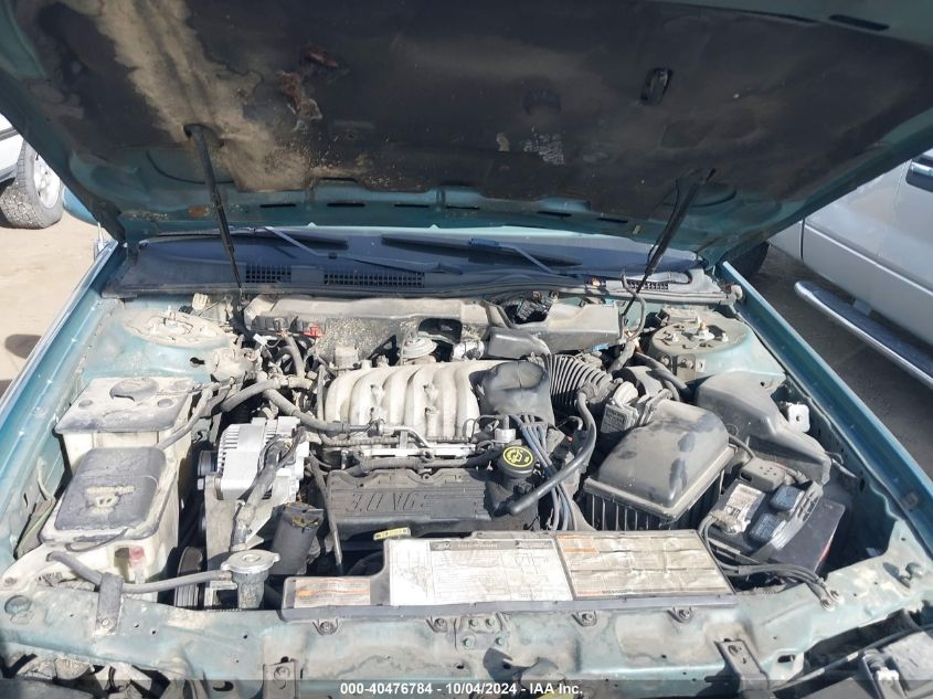 1993 Ford Taurus Gl VIN: 1FALP52U7PG184687 Lot: 40476784