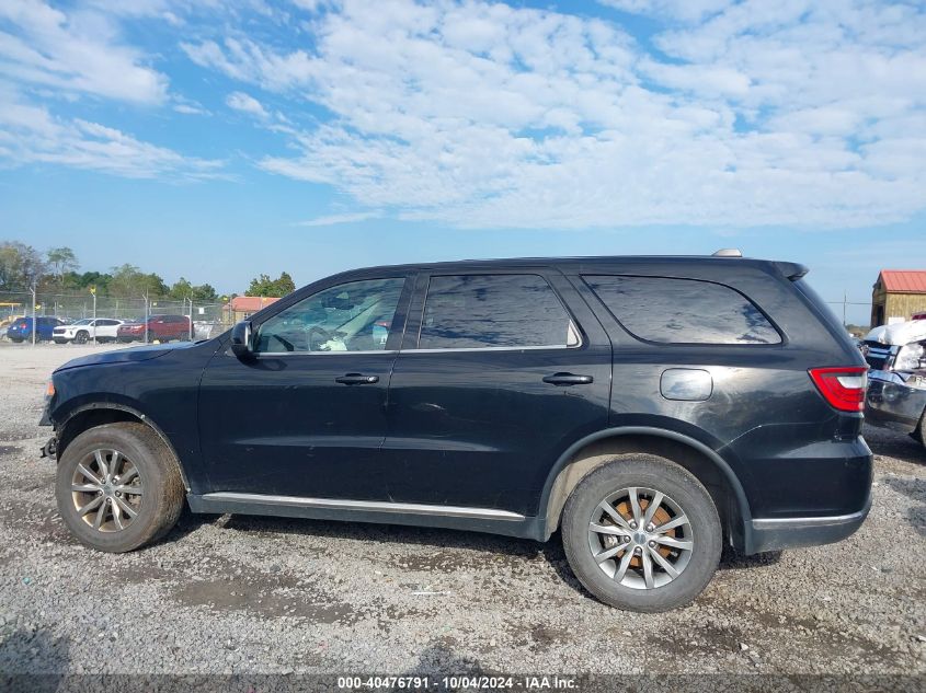 2018 Dodge Durango Special Service Awd VIN: 1C4RDJFGXJC243207 Lot: 40476791