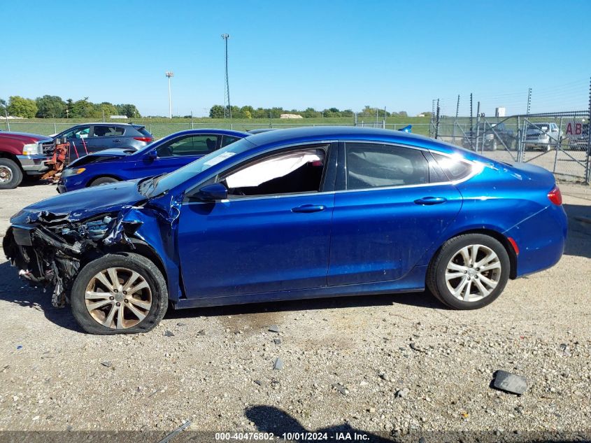 2015 Chrysler 200 Limited VIN: 1C3CCCAB3FN662628 Lot: 40476802