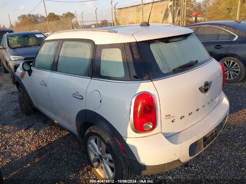 2014 Mini Countryman Cooper VIN: WMWZB3C54EWR37736 Lot: 40476812