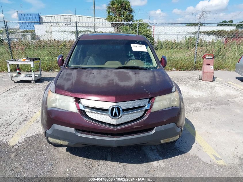 2008 Acura Mdx Technology Package VIN: 2HNYD28348H522083 Lot: 40476856