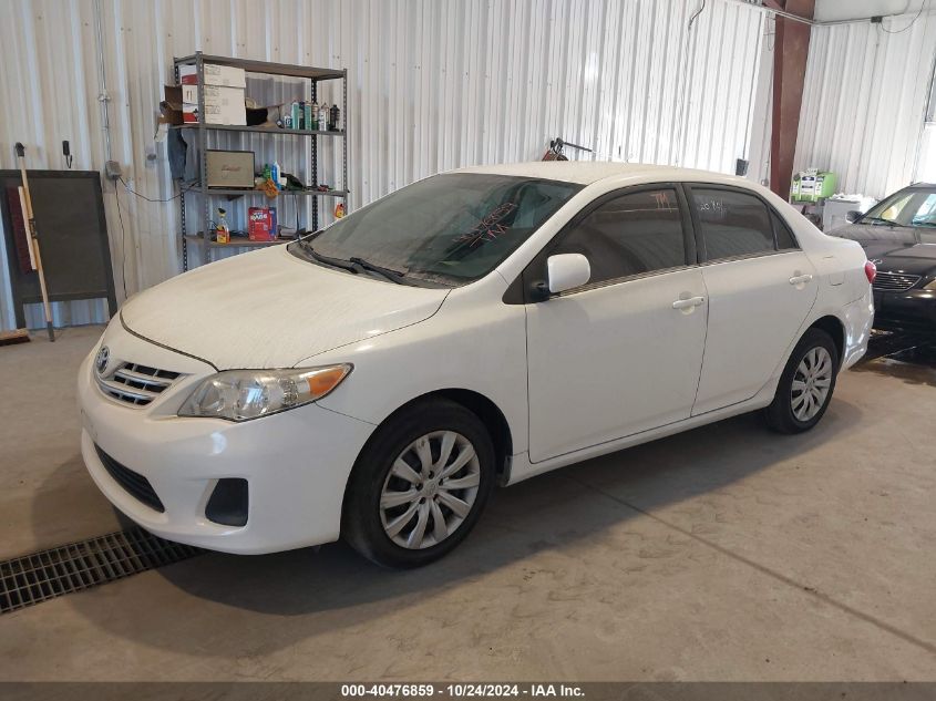 VIN 2T1BU4EE6DC974263 2013 Toyota Corolla, LE no.2