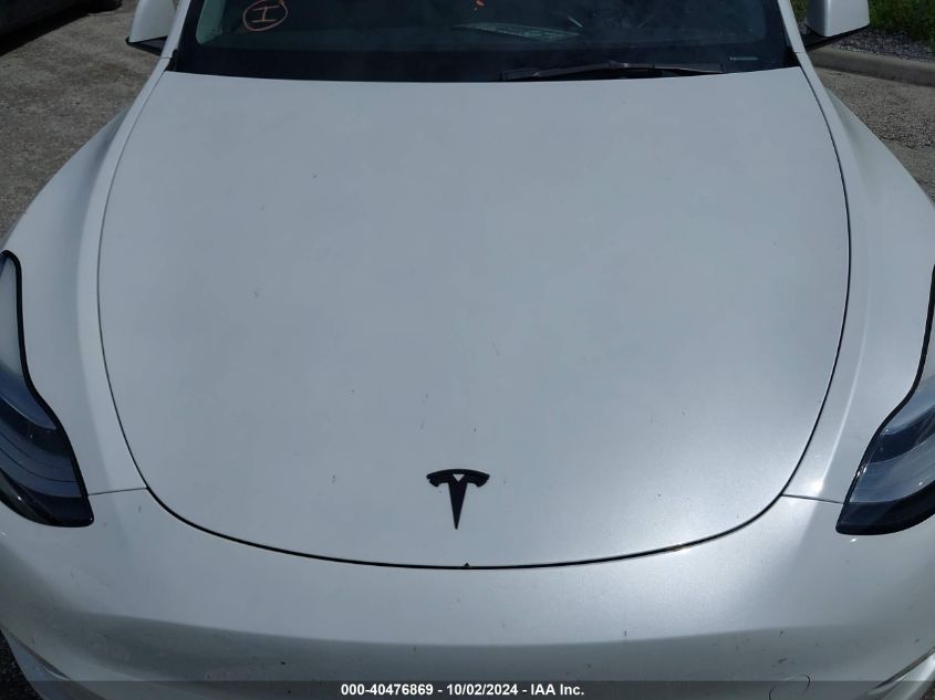 2023 Tesla Model Y Awd/Long Range Dual Motor All-Wheel Drive VIN: 7SAYGDEE7PA069418 Lot: 40476869