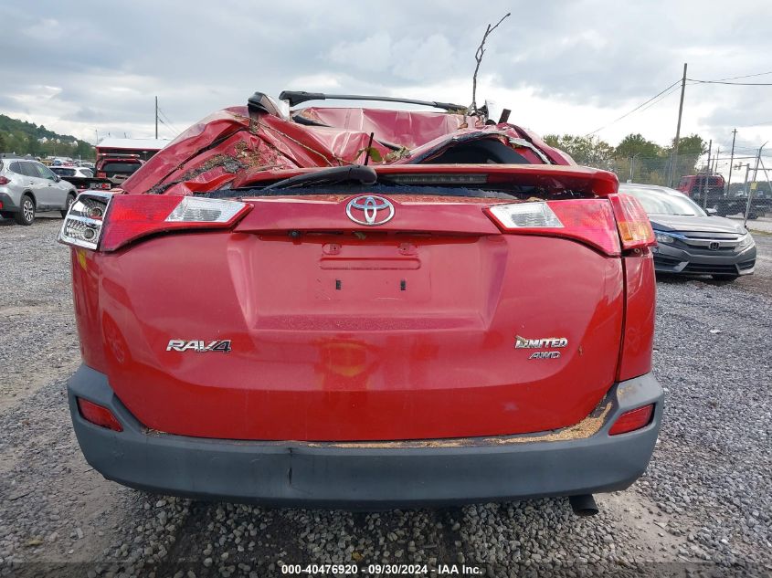 2015 Toyota Rav4 Limited VIN: 2T3DFREVXFW368490 Lot: 40476920