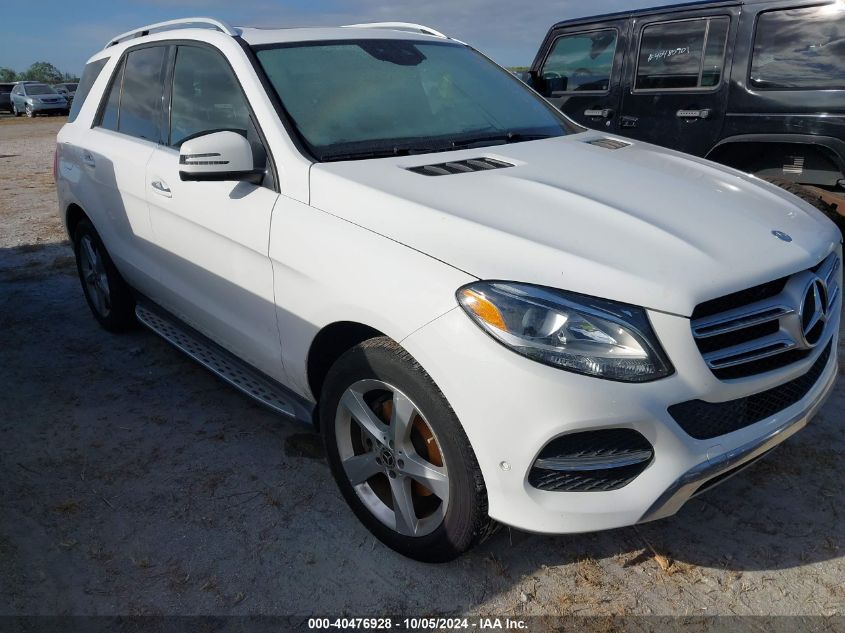 VIN 4JGDA5JB0HA934365 2017 Mercedes-Benz GLE 350 no.1