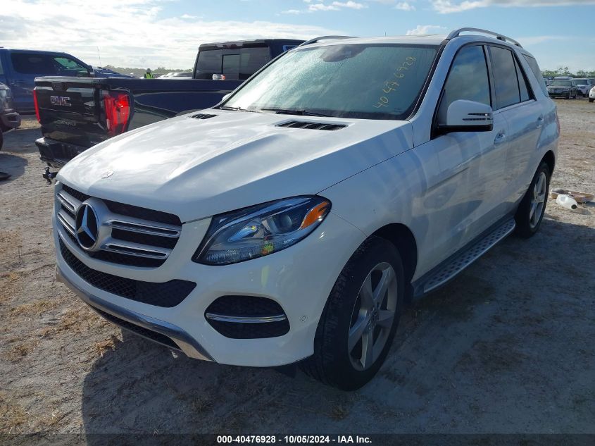 VIN 4JGDA5JB0HA934365 2017 Mercedes-Benz GLE 350 no.2