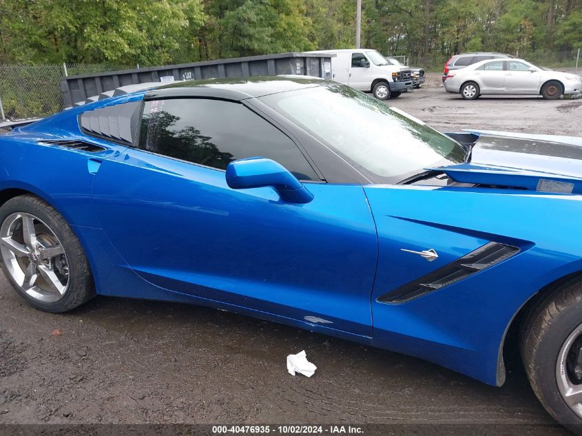 2014 Chevrolet Corvette Stingray VIN: 1G1YB2D70E5132453 Lot: 40476935