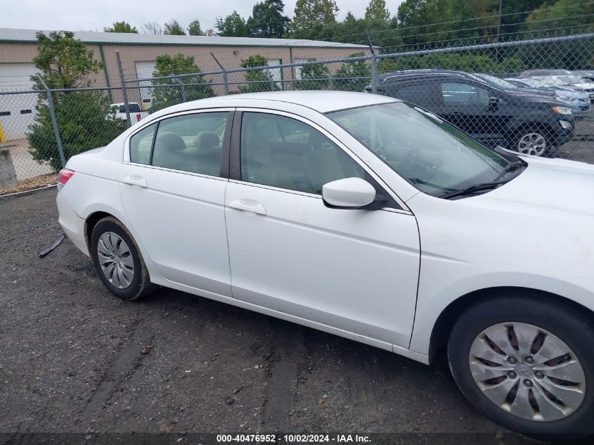 1HGCP2F3XAA021618 2010 Honda Accord 2.4 Lx