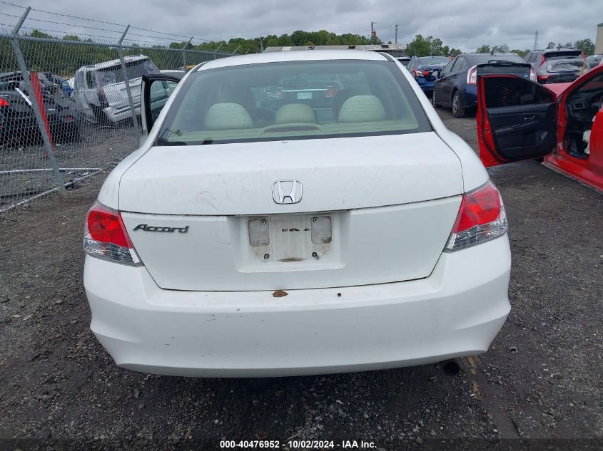 1HGCP2F3XAA021618 2010 Honda Accord 2.4 Lx