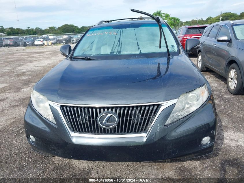 2011 Lexus Rx 350 VIN: 2T2ZK1BA4BC050076 Lot: 40476956