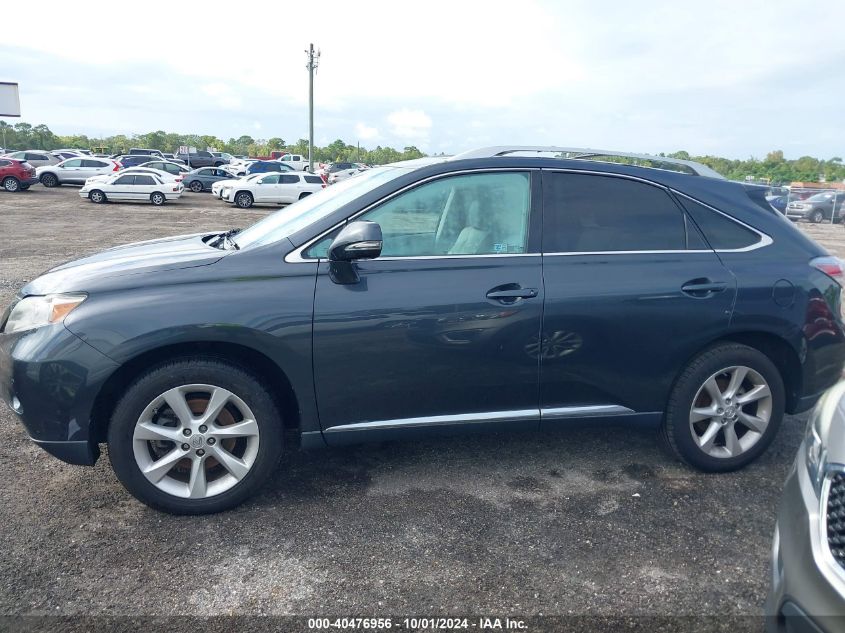 2011 Lexus Rx 350 VIN: 2T2ZK1BA4BC050076 Lot: 40476956