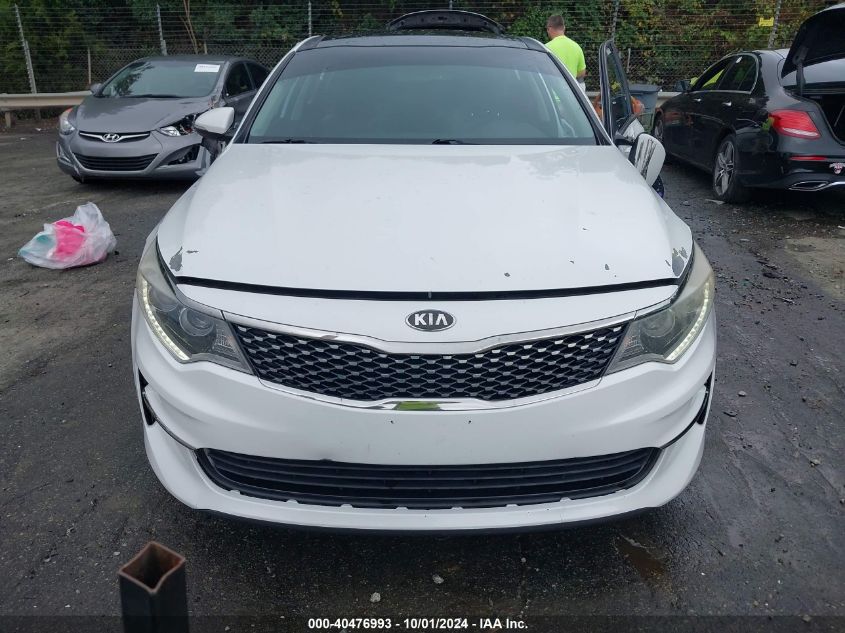 2016 Kia Optima Ex VIN: 5XXGU4L34GG012645 Lot: 40476993