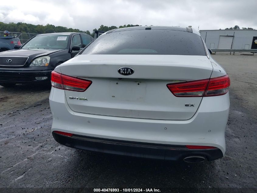 2016 Kia Optima Ex VIN: 5XXGU4L34GG012645 Lot: 40476993