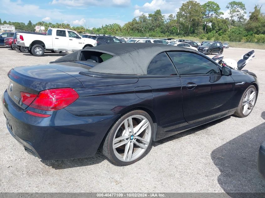 2013 BMW 650 I VIN: WBAYP9C59DDW21372 Lot: 40477109