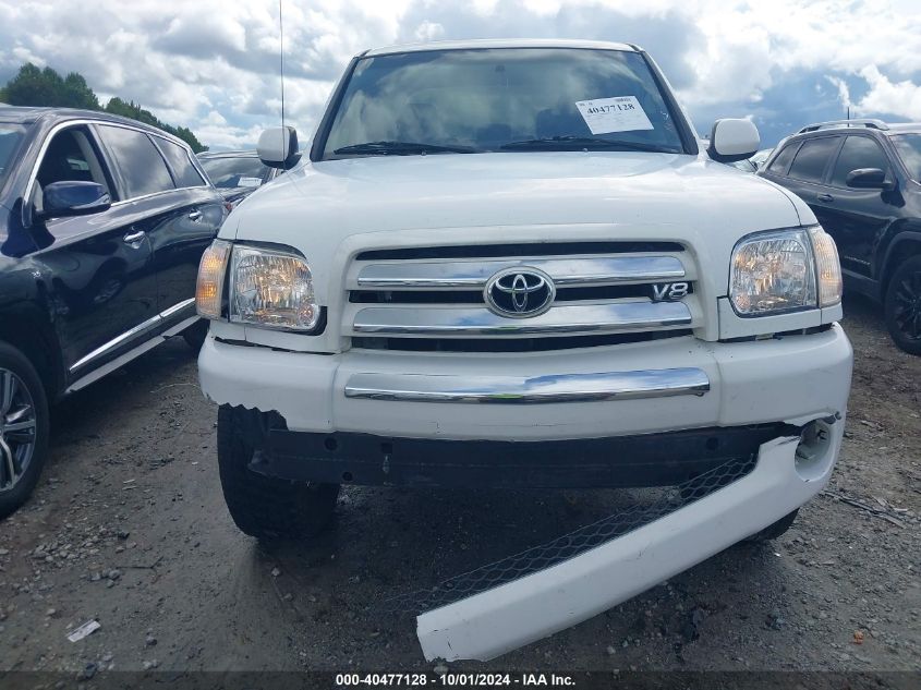 2005 Toyota Tundra Sr5 V8 VIN: 5TBDT44135S498985 Lot: 40477128