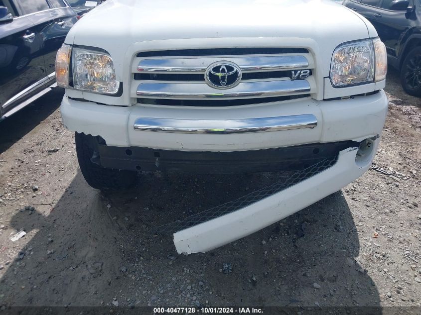 5TBDT44135S498985 2005 Toyota Tundra Sr5 V8