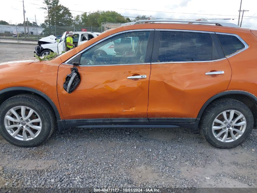 2017 Nissan Rogue Sv VIN: 5N1AT2MV9HC810956 Lot: 40477177