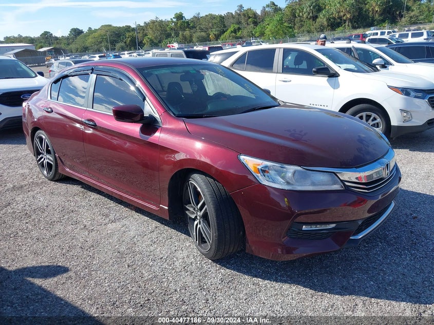 2017 HONDA ACCORD VIN: 1HGCR2F55HA041619