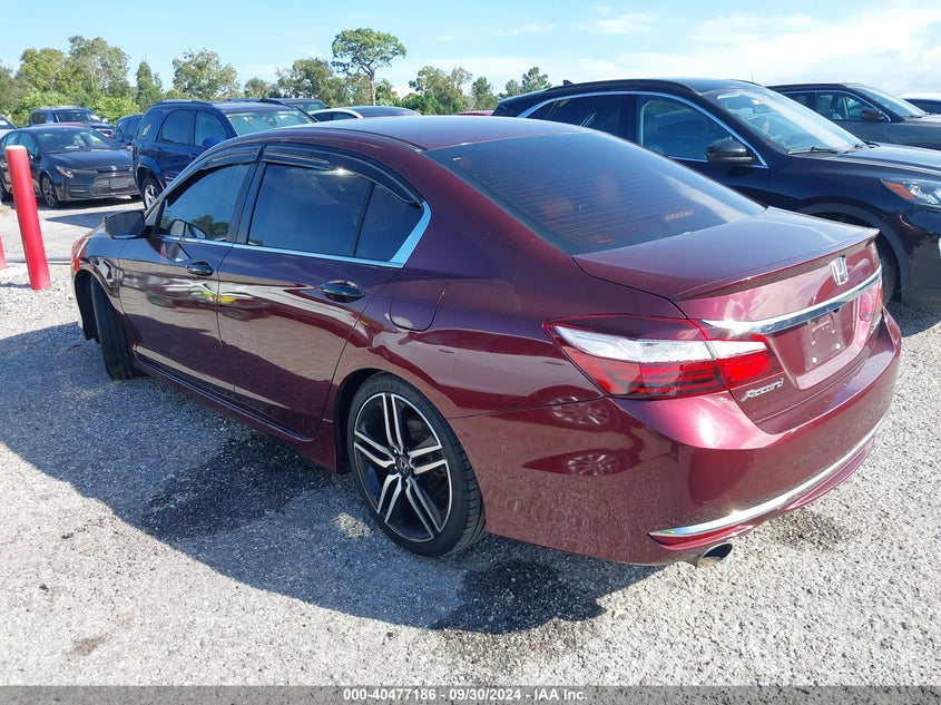 2017 HONDA ACCORD VIN: 1HGCR2F55HA041619