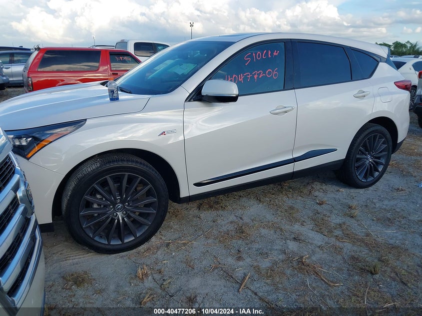 VIN 5J8TC2H8XPL016937 2023 ACURA RDX A-SPEC ADVANCE PACKAGE