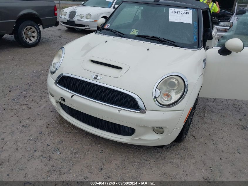 2010 Mini Cooper S S VIN: WMWMS3C5XATY51546 Lot: 40477249