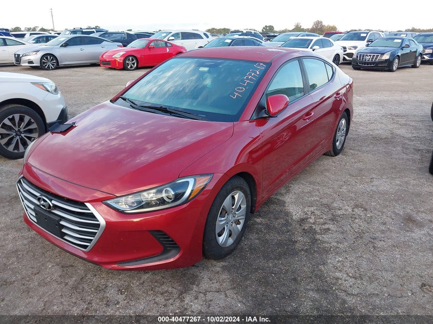 VIN KMHD74LFXHU422328 2017 HYUNDAI ELANTRA SE