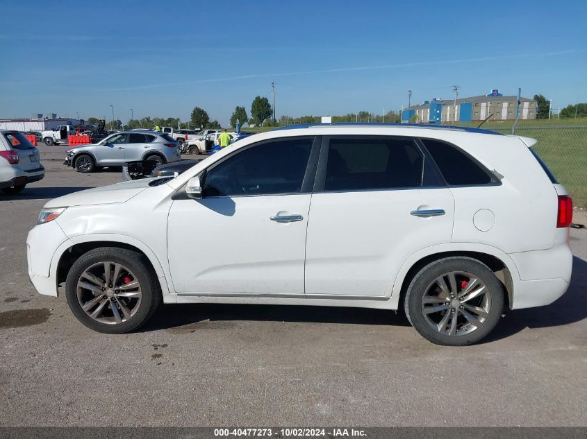 5XYKW4A72EG519255 2014 Kia Sorento Limited V6