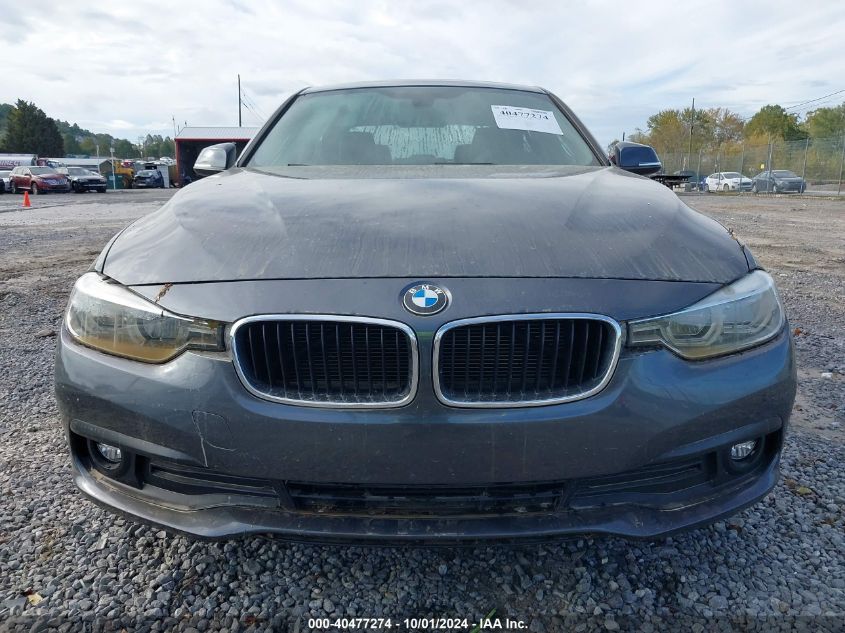 2018 BMW 320I xDrive VIN: WBA8A3C54JA491383 Lot: 40477274