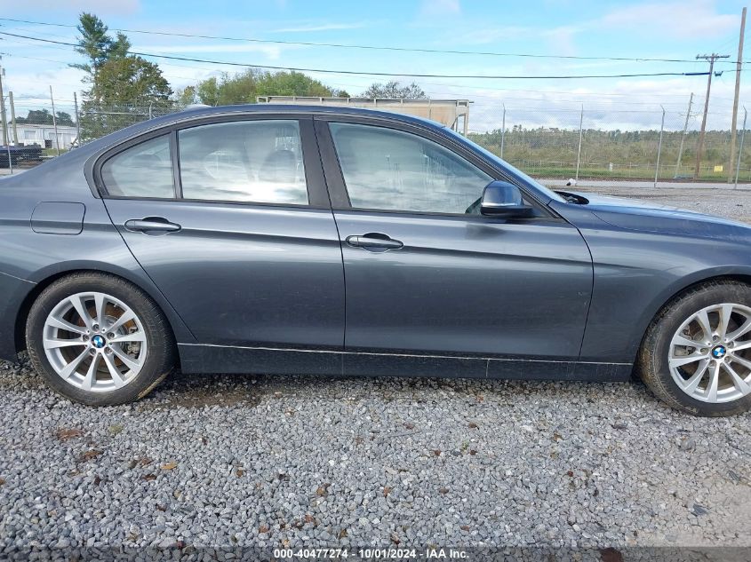 2018 BMW 320I xDrive VIN: WBA8A3C54JA491383 Lot: 40477274