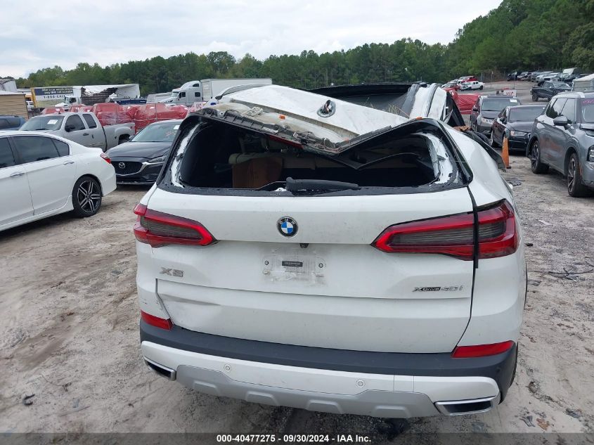 2019 BMW X5 xDrive40I VIN: 5UXCR6C58KLL14346 Lot: 40477275