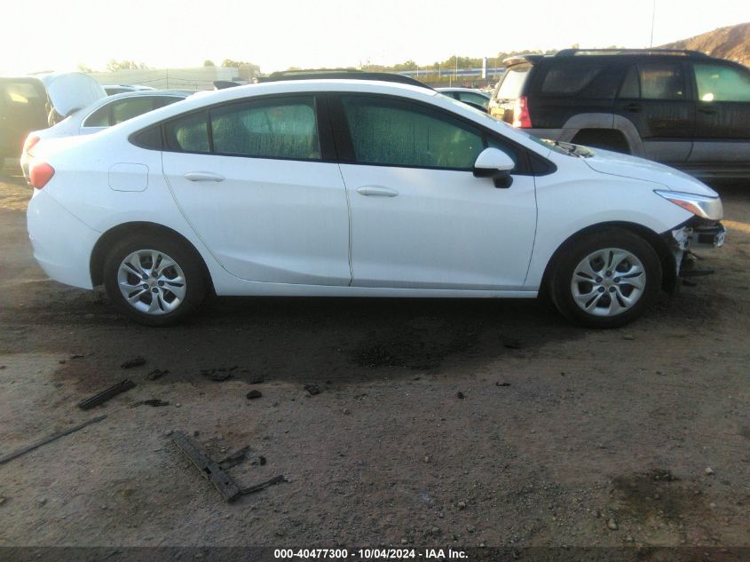 2019 Chevrolet Cruze Ls VIN: 1G1BC5SM4K7119525 Lot: 40477300